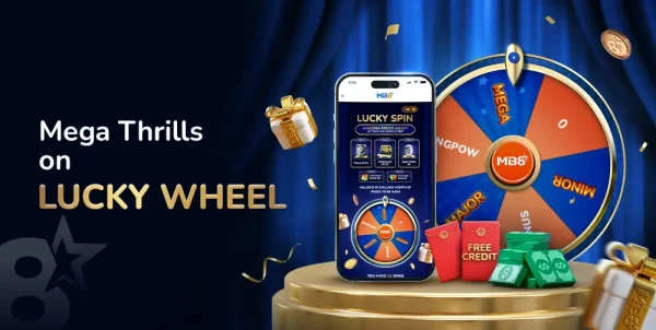 MB8 Lucky Wheel promotion with free credit and bonus rewards