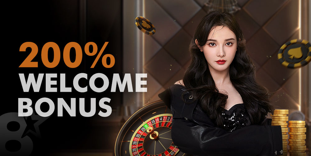 MB8 200 percent welcome bonus promotion